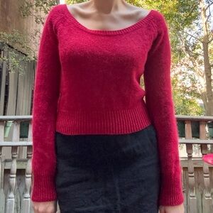 Women's Red Sweater